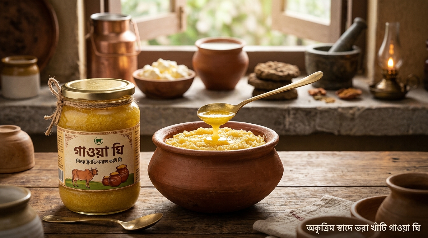 ঐতিহ্যবাহী গাওয়া ঘি